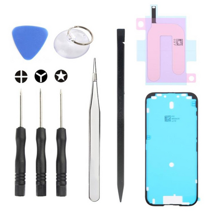 Kit za popravku Jiafa JF-8162 za zamenu baterije Apple iPhone 17, 9in1