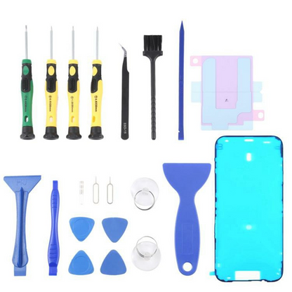Kit za popravku Jiafa JF-8182 za zamenu baterije Apple iPhone 17 Pro Max, 21in1