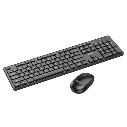 Kit Tastatura Miš Wireless HOCO GM17, Crni
