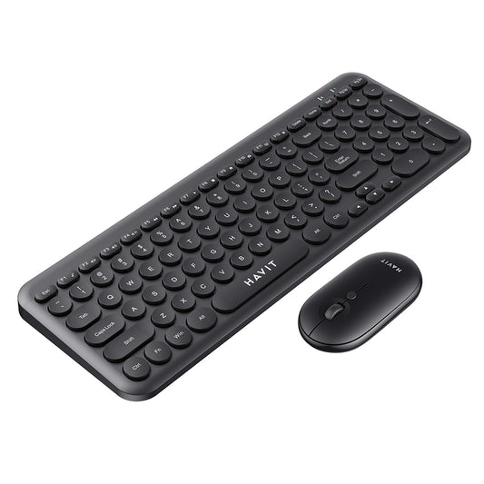Kit Tastatura i Miš Wireless HAVIT, Crni