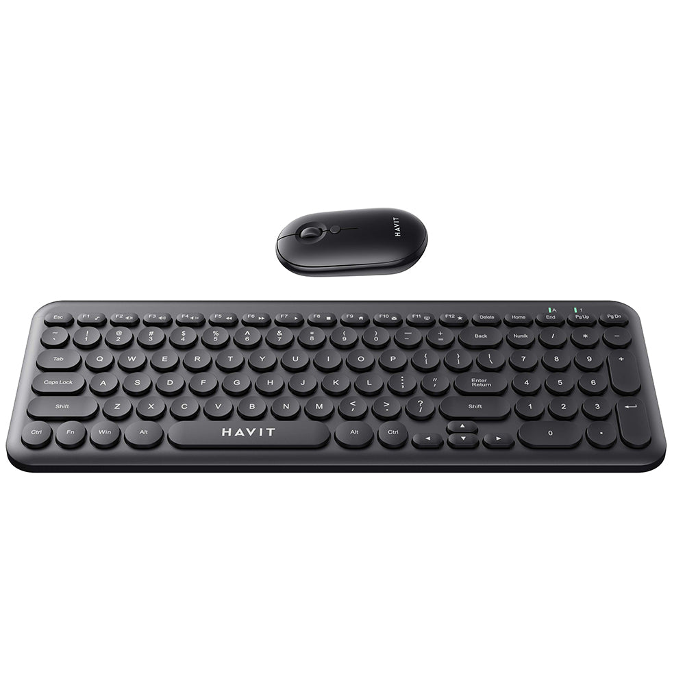 Kit Tastatura i Miš Wireless HAVIT, Crni