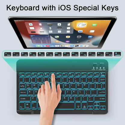 Komplet bežične tastature i miša Techsuit AirCombo WKM1, BT / Wi-Fi, Crna