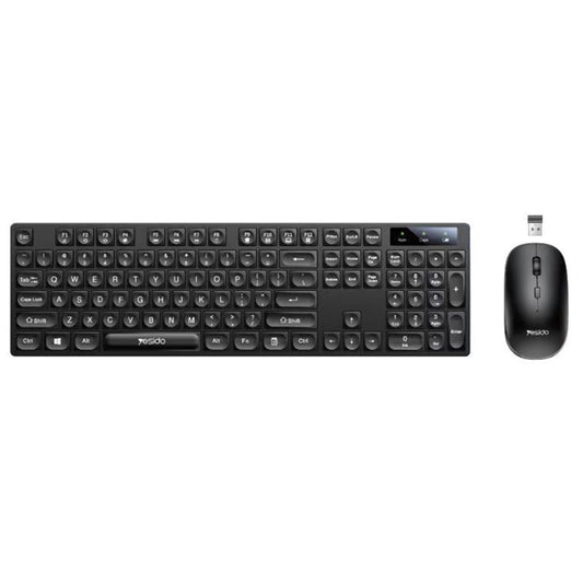 Kit Tastatura i Miš Wireless Yesido KB42, Crni