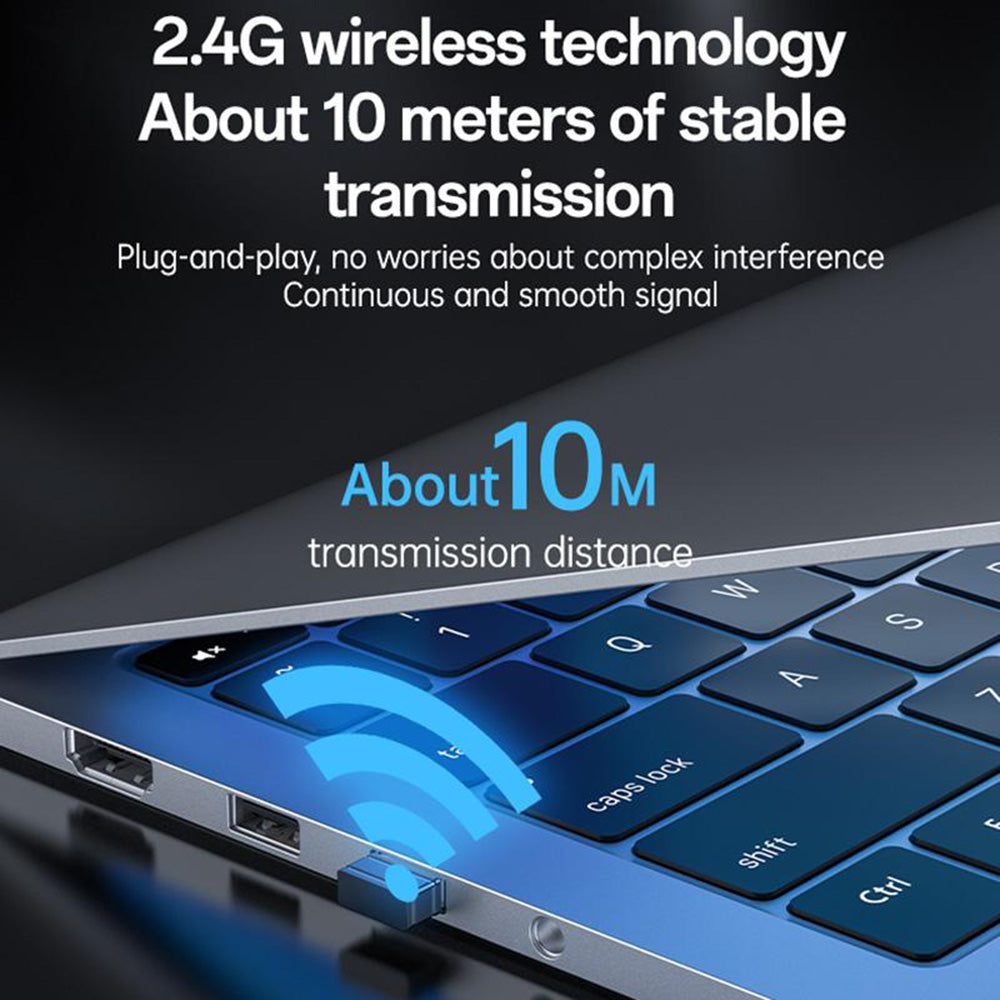 Kit Tastatura i Miš Wireless Yesido KB43, Crni