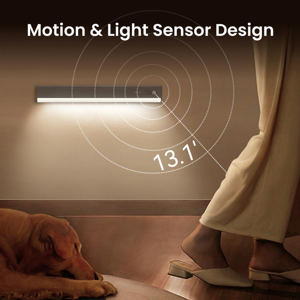 Dulap Yeelight A30, 5W, 4000K, Sensor, 30cm, Grey YLYYD-0014 