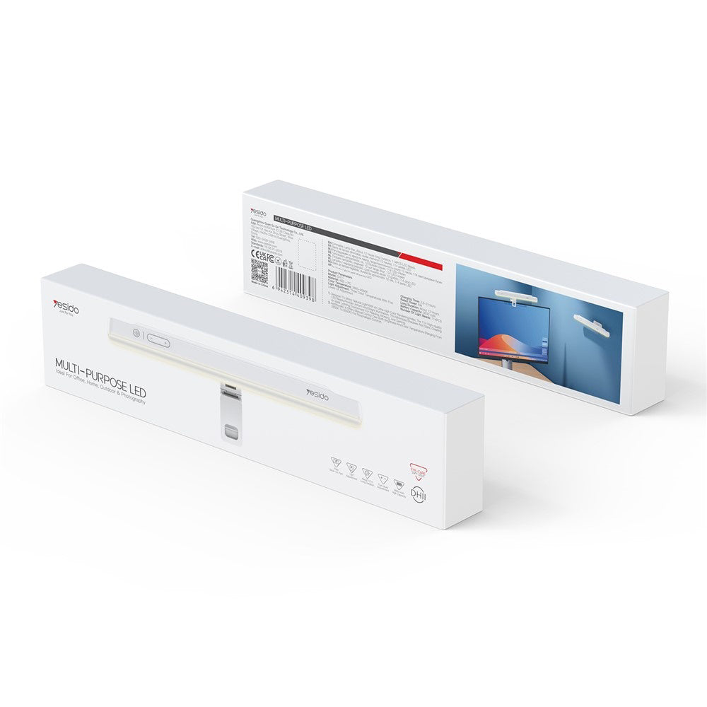 Lampa Led Monitor Yesido DH11, Bela