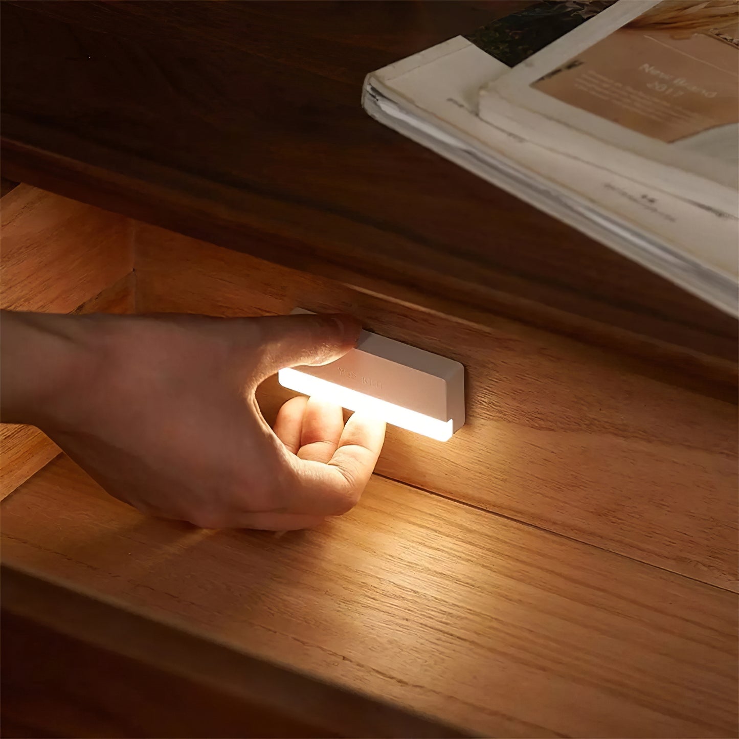 Dulap Yeelight A6, 0.15W, 2700K, 6lm, Sensor, Grey YLCTD001