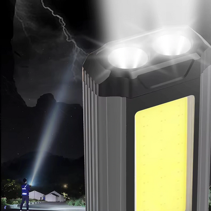 LED radna lampa WZK WLR-15W, 1500lm, Siva