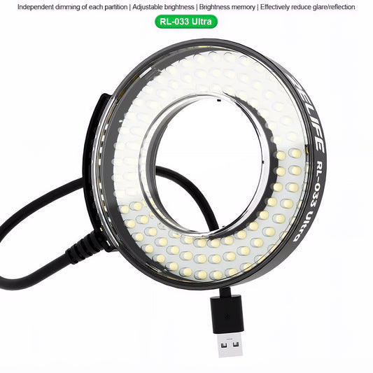 Lampa Relife RL-033 Ultra za mikroskop, crna