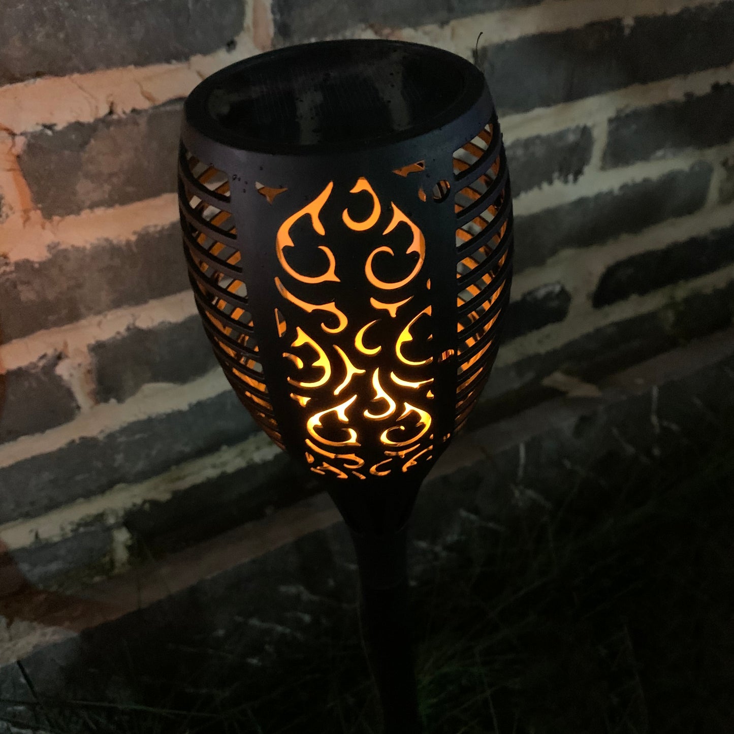 Solarna lampa Forever, 96Led, 2800K, IP65, Crna