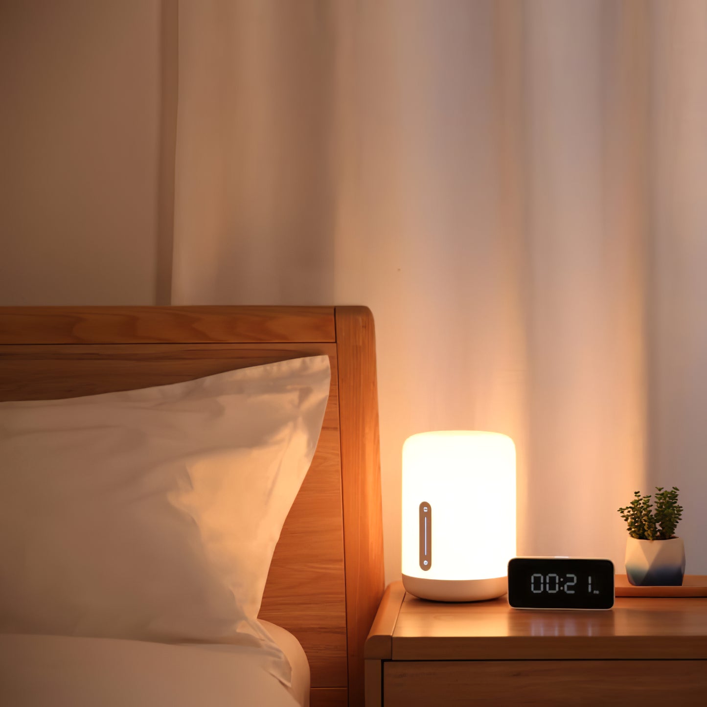 Veghe Xiaomi Xiaomi Bedside Led Lamp 2, Wi-Fi, RGBW BHR5969EU BHR5969EU 