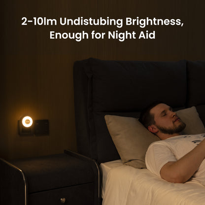 Led lampa za noćno svjetlo Yeelight Plug-in Nightlight, 0.25W, 2700K, senzor, bijela YLYYD-0021