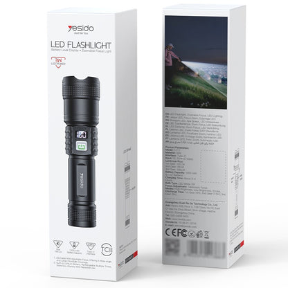 LED baterijska lampa Yesido TC11, 190lm