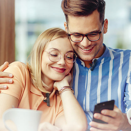 Lavaliera Borofone BFK12 Trophy, USB-C / Lightning, Set 2 komada, Crna