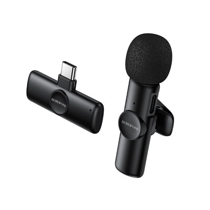Lavalier Borofone BFK16 Winner, USB-C, Crna