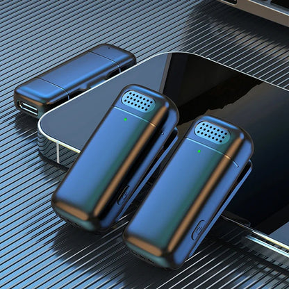 Lavalier Techsuit LW3, Lightning, Set 2 komada, Crna