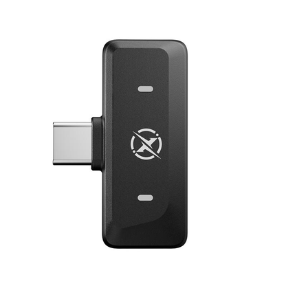 Lavalier XO Design MC15 Dual, USB-C / Lightning, Set 2 komada, Crna
