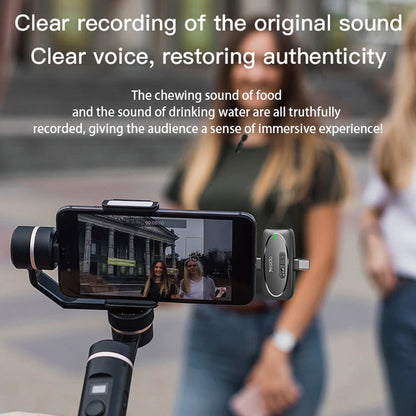 Lavalijera Yesido KR15, USB-C / Lightning, Set 2 komada, Crna