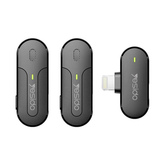 Lavaliera Yesido KR16, Lightning, Set 2 komada, Crna