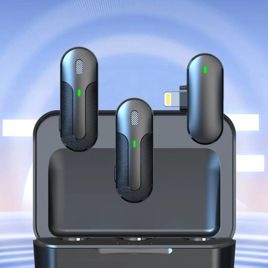 Lavaliera Yesido KR16, Lightning, Set 2 komada, Crna