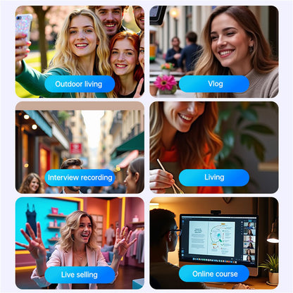 Lavaliera Yesido KR19, USB-C / Lightning, Set 2 komada, Crna