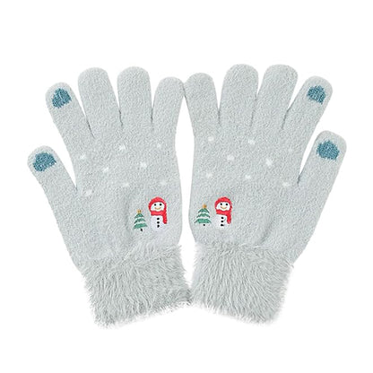 Zimske Taktile Rukavice za Dame Techsuit ST0011, Veličina 17cm, Plave