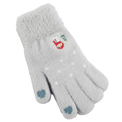 Zimske Taktile Rukavice za Dame Techsuit ST0011, Veličina 17cm, Plave