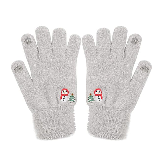 Zimske Taktile Rukavice za Dame Techsuit ST0011, Veličina 17cm, Siva