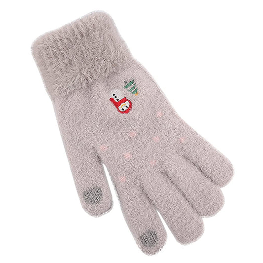 Zimske Taktile Rukavice za Dame Techsuit ST0011, Veličina 17cm, Siva