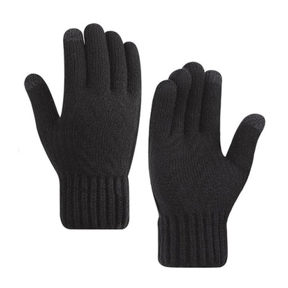 Zimske Taktile Rukavice za Dame Techsuit ST0015, Veličina 17cm, Crne