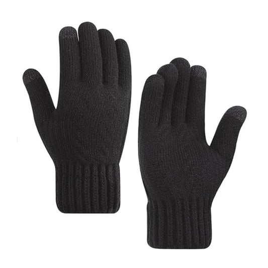 Zimske Taktile Rukavice za Dame Techsuit ST0015, Veličina 17cm, Crne
