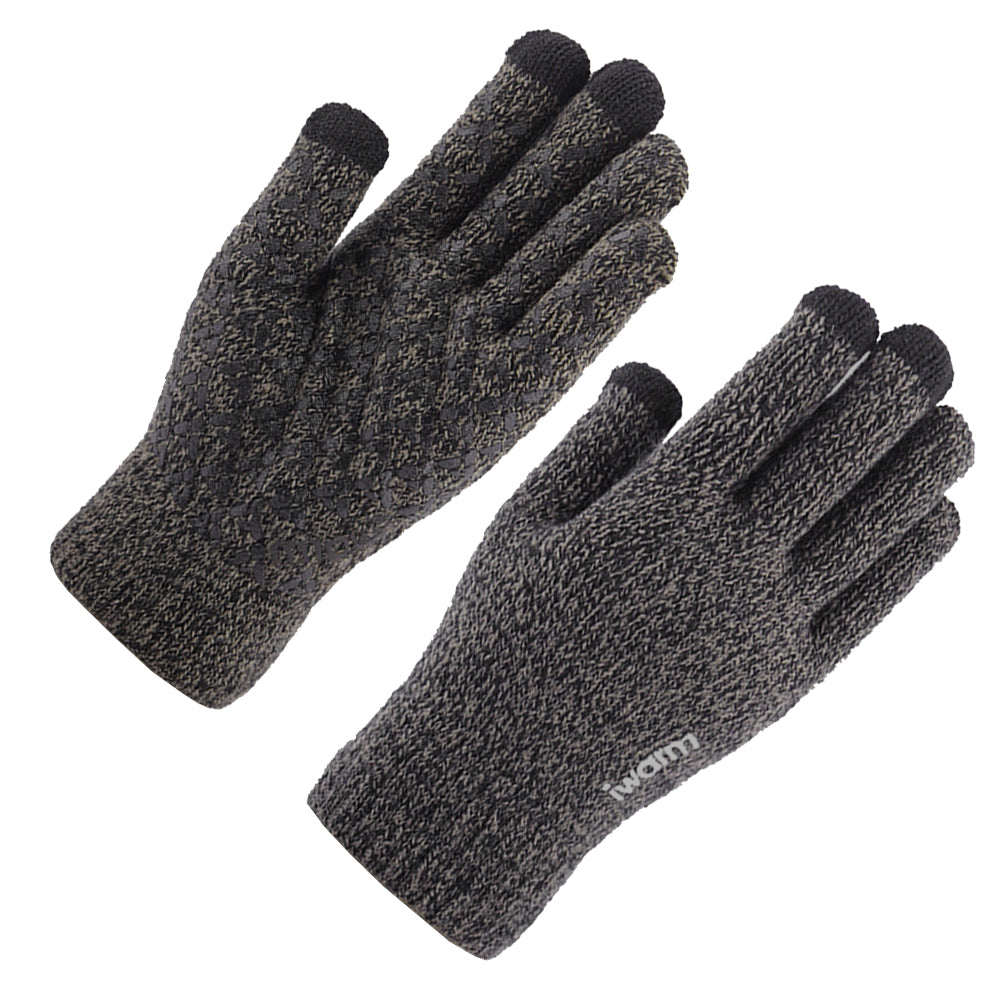 Zimske Taktile Rukavice Iwarm ST0005, Veličina 21cm, Siva