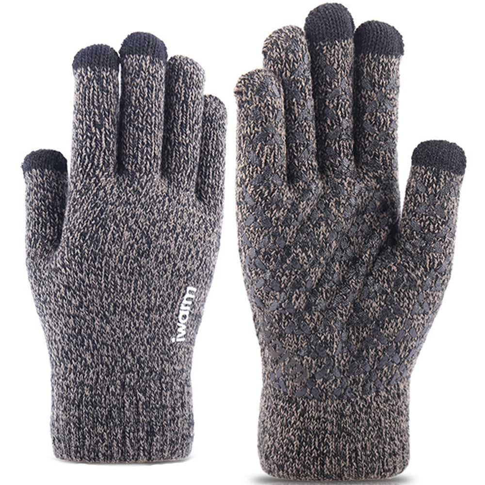 Zimske Taktile Rukavice Iwarm ST0005, Veličina 21cm, Siva