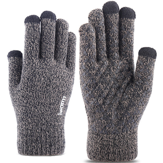 Zimske Taktile Rukavice Iwarm ST0005, Veličina 21cm, Siva