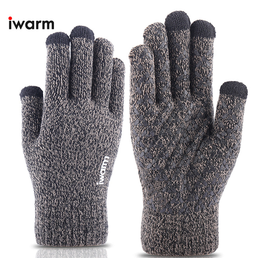 Zimske Taktile Rukavice Iwarm ST0005, Veličina 21cm, Siva
