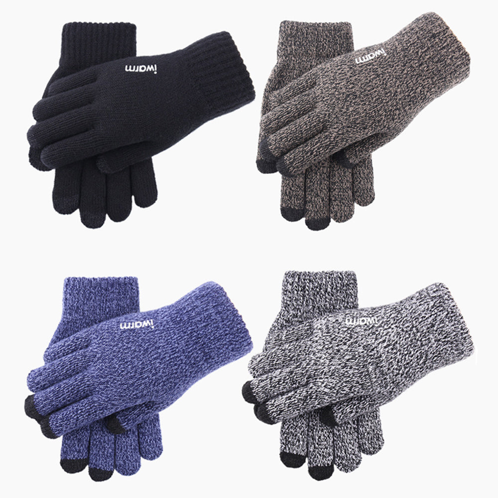 Zimske Taktile Rukavice Iwarm ST0005, Veličina 21cm, Siva