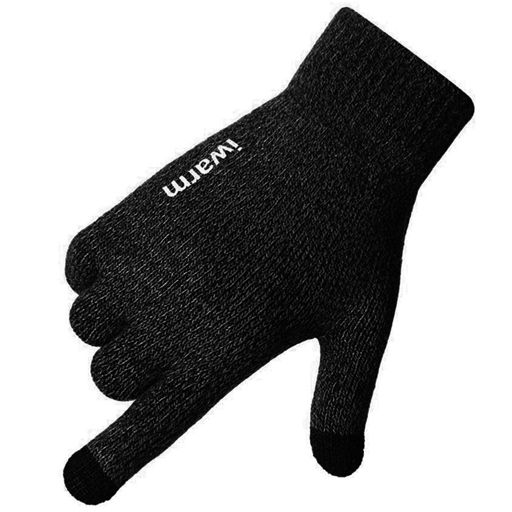 Zimske Taktile Rukavice Iwarm ST0005, Veličina 21cm, Crne