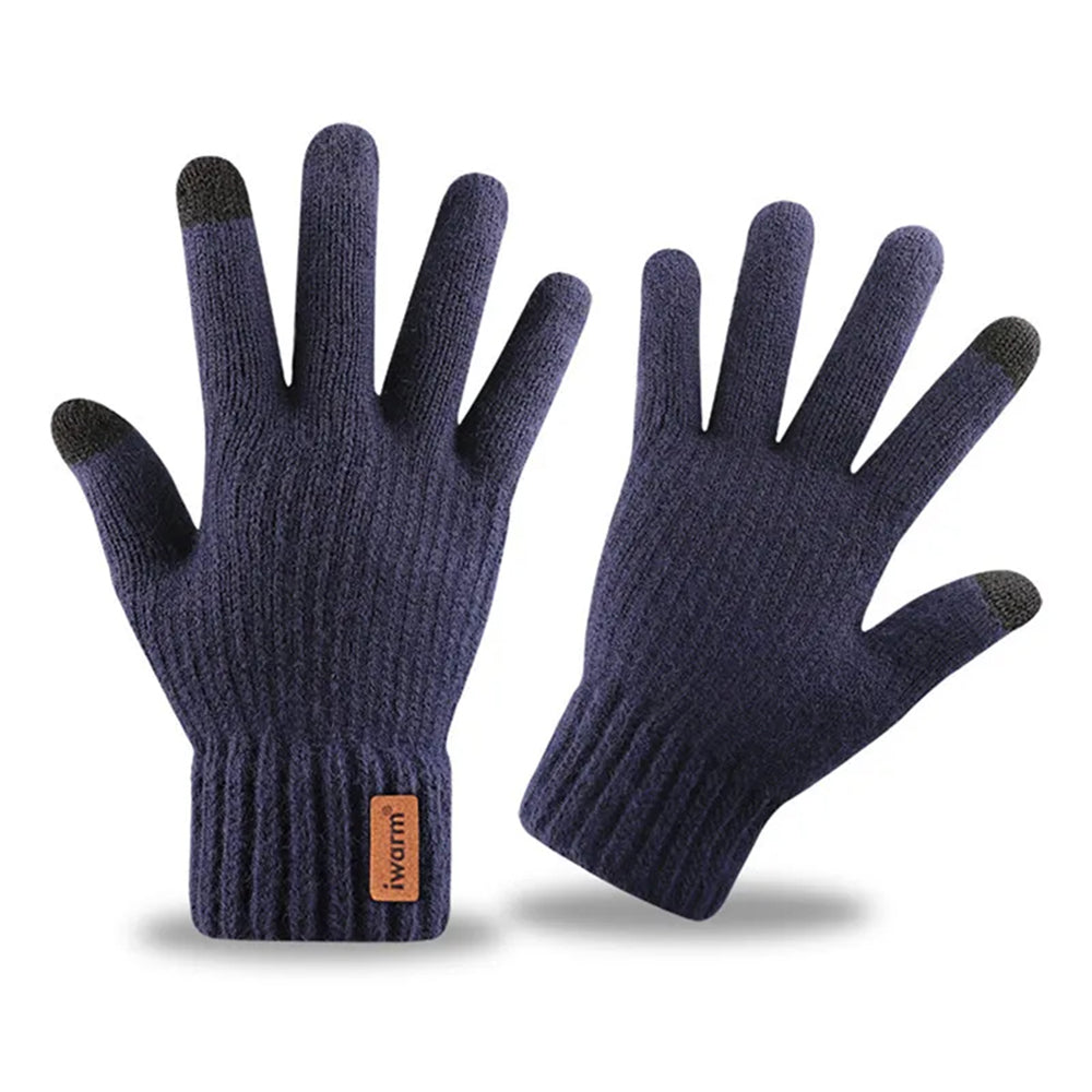 Zimske Taktile Rukavice Iwarm ST0016, Veličina 22cm, Teget