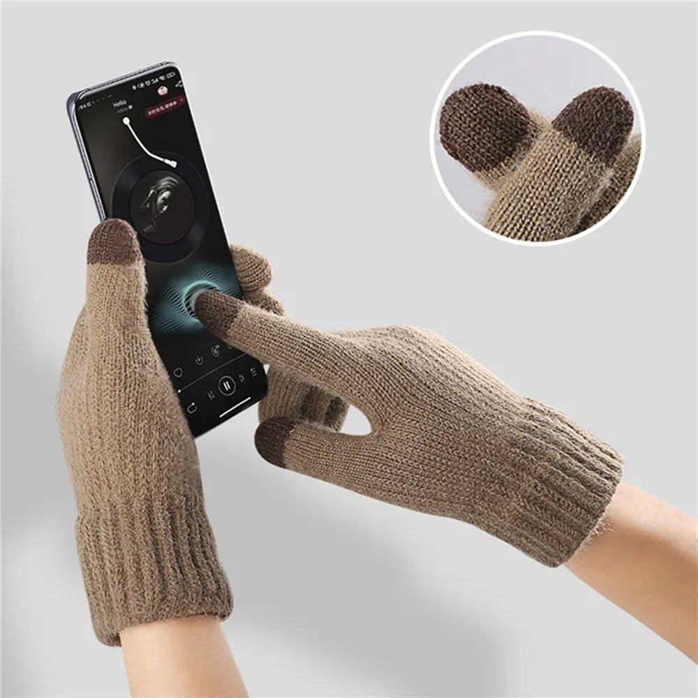 Zimske Taktile Rukavice Iwarm ST0016, Veličina 22cm, Teget