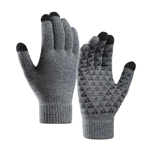 Zimske Taktile Rukavice Iwarm ST0018, Veličina 23cm, Siva