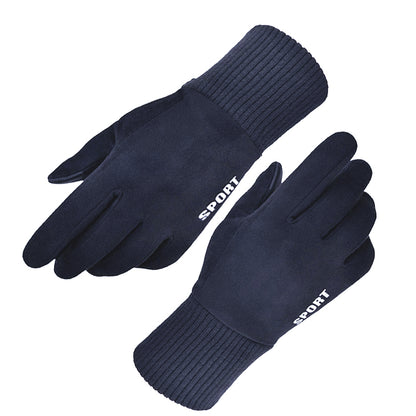 Zimske Taktile Uniseks Rukavice Techsuit ST0009, Univerzalna Veličina, Plave
