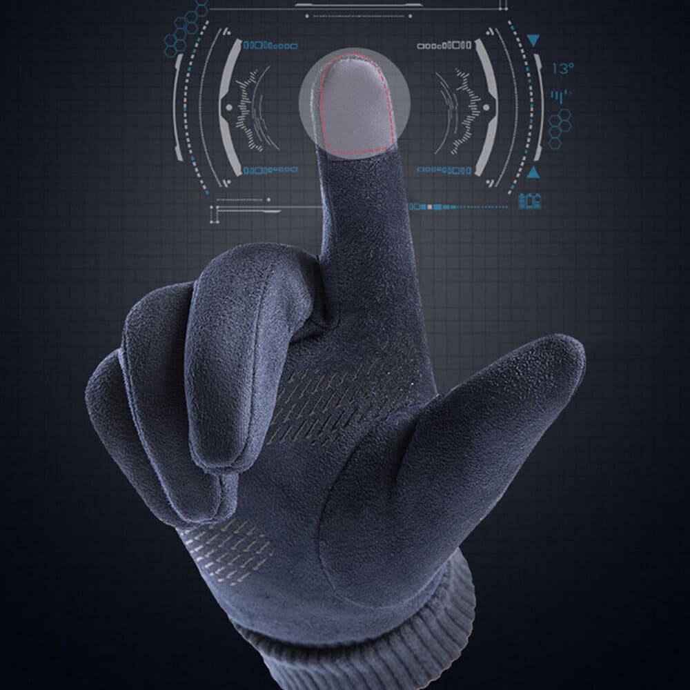 Zimske Taktile Uniseks Rukavice Techsuit ST0009, Univerzalna Veličina, Plave
