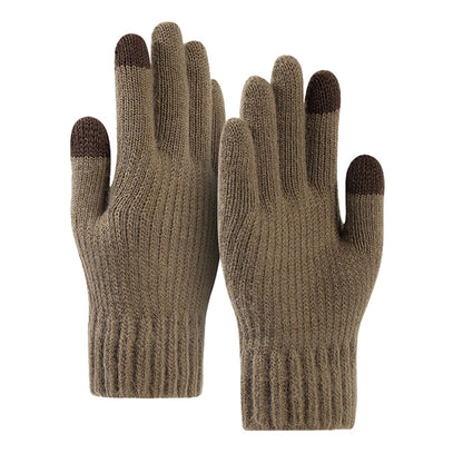 Zimske Taktile Unisex Rukavice Techsuit ST0012, Veličina 22cm, Braon