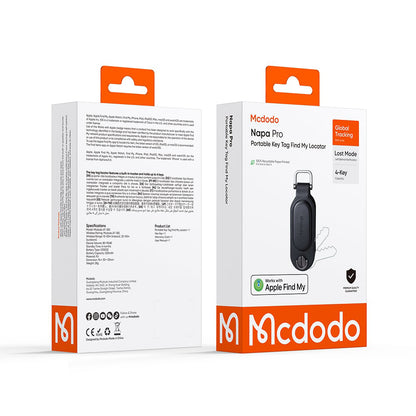 Mcdodo SmartTag Keys Napa Pro AT-3830 za iOS Series, Crna