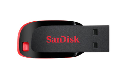 Memorija Eksterna USB-A SanDisk Cruzer Blade, 128Gb SDCZ50-128G-B35