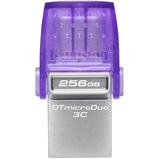 External Memory USB-A - USB-C Kingston microDuo 3C, 256Gb DTDUO3CG3/256GB 