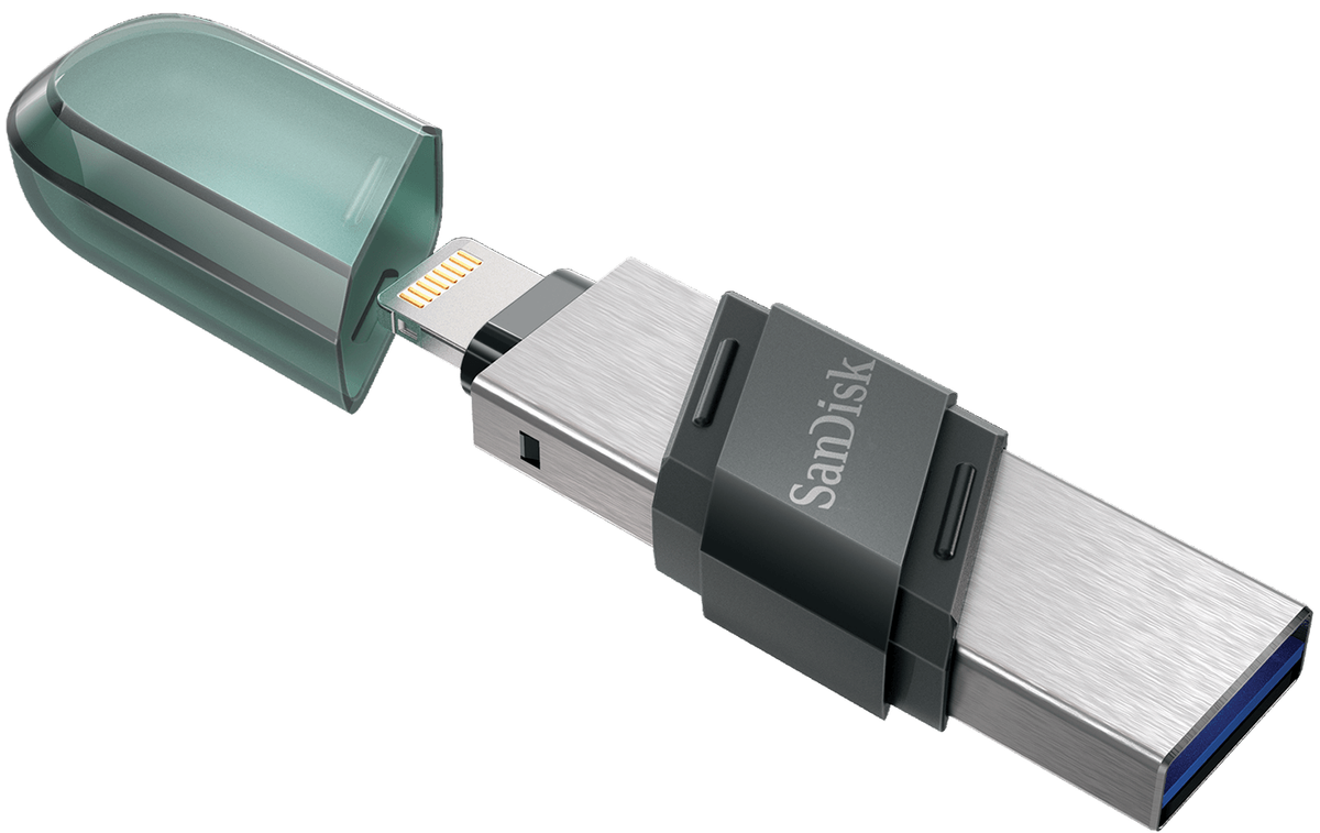 Eksterna memorija USB-A 3.1 / Lightning SanDisk iXpand Flip, 256Gb SDIX90N-256G-GN6NE