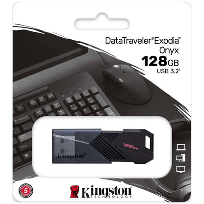 Eksterna memorija USB-A 3.0 Kingston Exodia Onyx, 128Gb DTXON/128GB