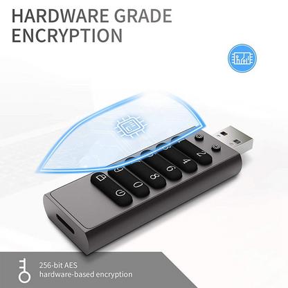 Eksterno skladište USB-A 3.0 OEM XC002 KeySecure, 64Gb