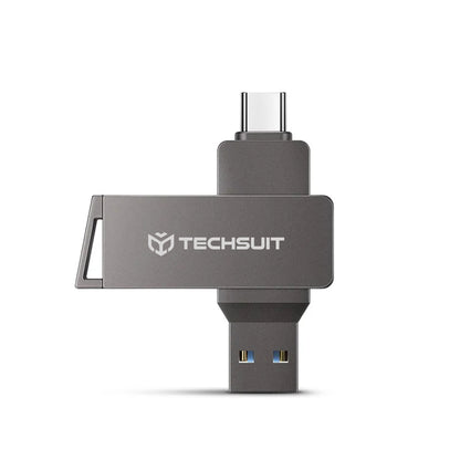 Eksterna memorija USB-A 3.0 / USB-C Techsuit THSM20, 256Gb
